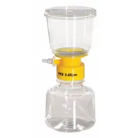 Filter Unit: 0.45 um Max Particle Size, 75 mm Dia, PES, Includes Stopper, 250 mL Upper Capacity (MPN 11L827)